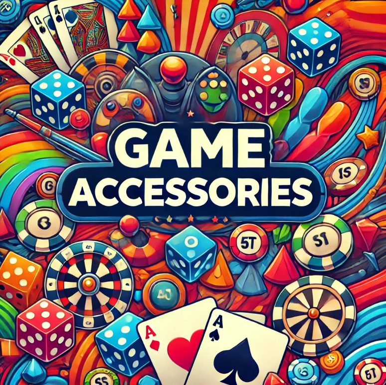 Game Accessories - Playing Cards, Dice & More