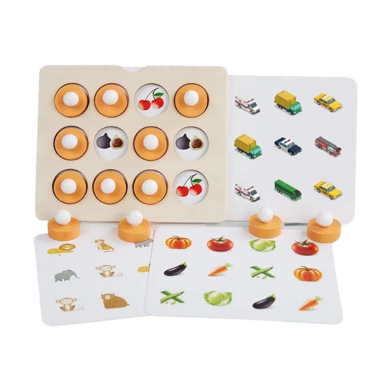 Memory Match Game - Early Education and learning - 20 Pieces - 1/7 Difficulty