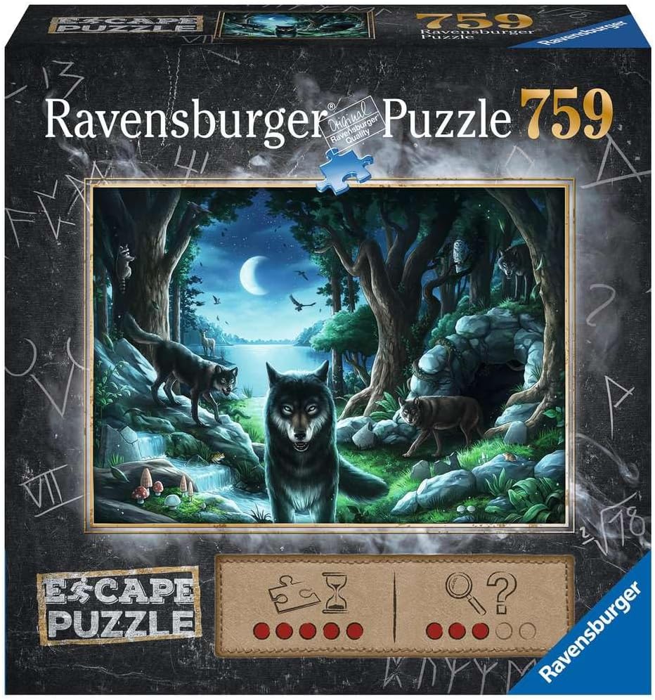 Ravensburger - ESCAPE 7 - The Curse of the Wolves Jigsaw Puzzle - 759 Pieces - 4/7 Difficulty