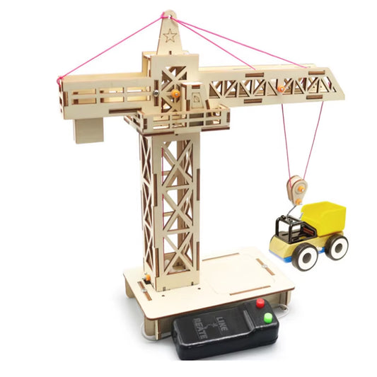 Remote Control Tower Crane -  DIY Build - Easy - 2/7 Difficulty