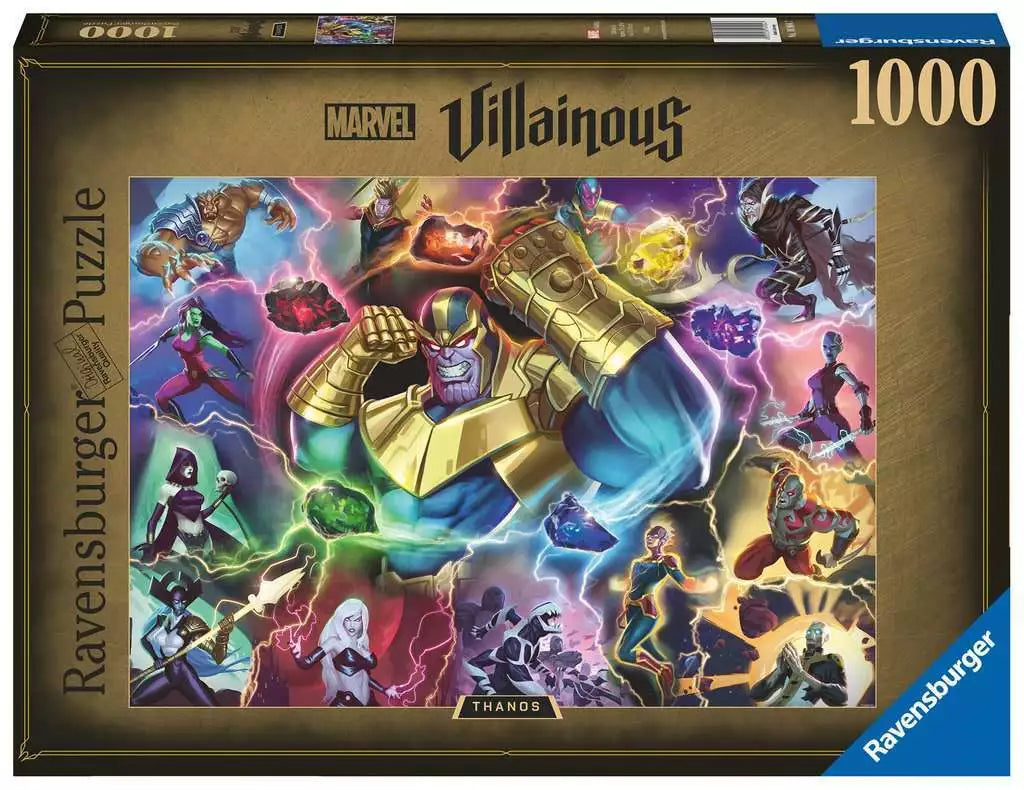 Ravensburger Marvel Villainous Thanos 1000pc - Jigsaw Puzzle - 3/7 Difficulty