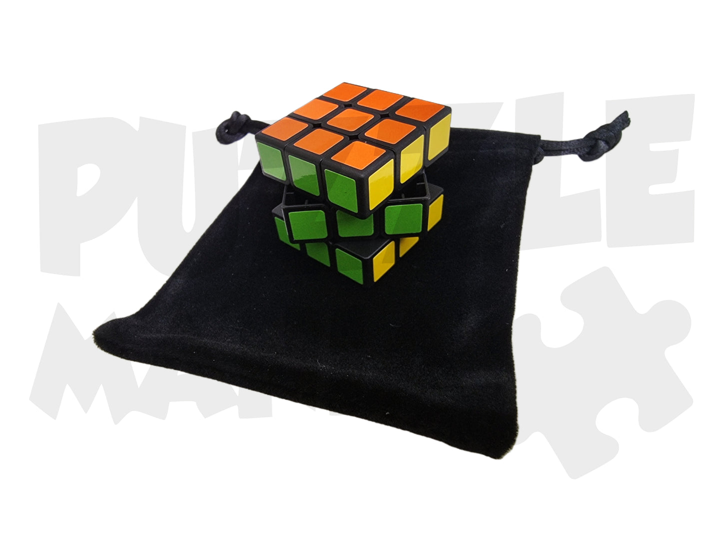 Mini 3x3cm Problem Solving Puzzle Cube Brain Teaser - 4/7 Difficulty