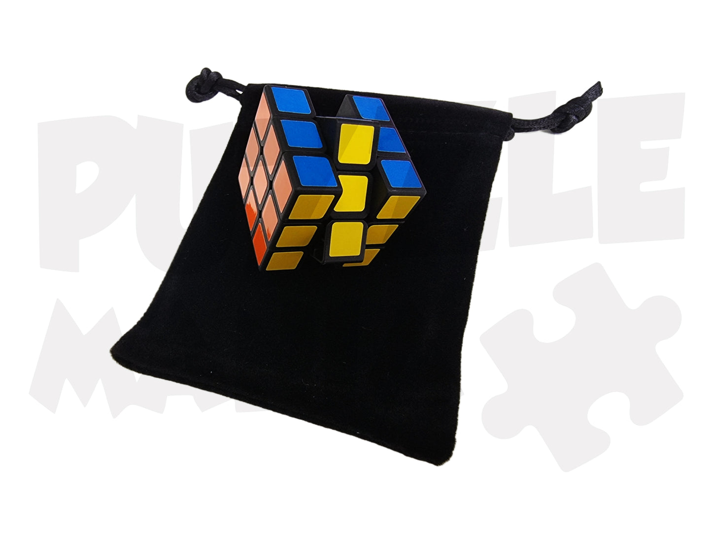 Mini 3x3cm Problem Solving Puzzle Cube Brain Teaser - 4/7 Difficulty