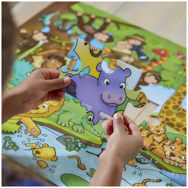 Orchard Toys - Who's in the Jungle? Kids Jigsaw Puzzle - 25 Pieces - 1/7 Difficulty