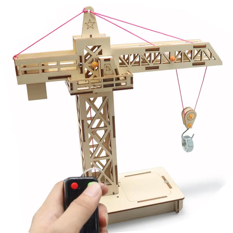 Remote Control Tower Crane -  DIY Build - Easy - 2/7 Difficulty