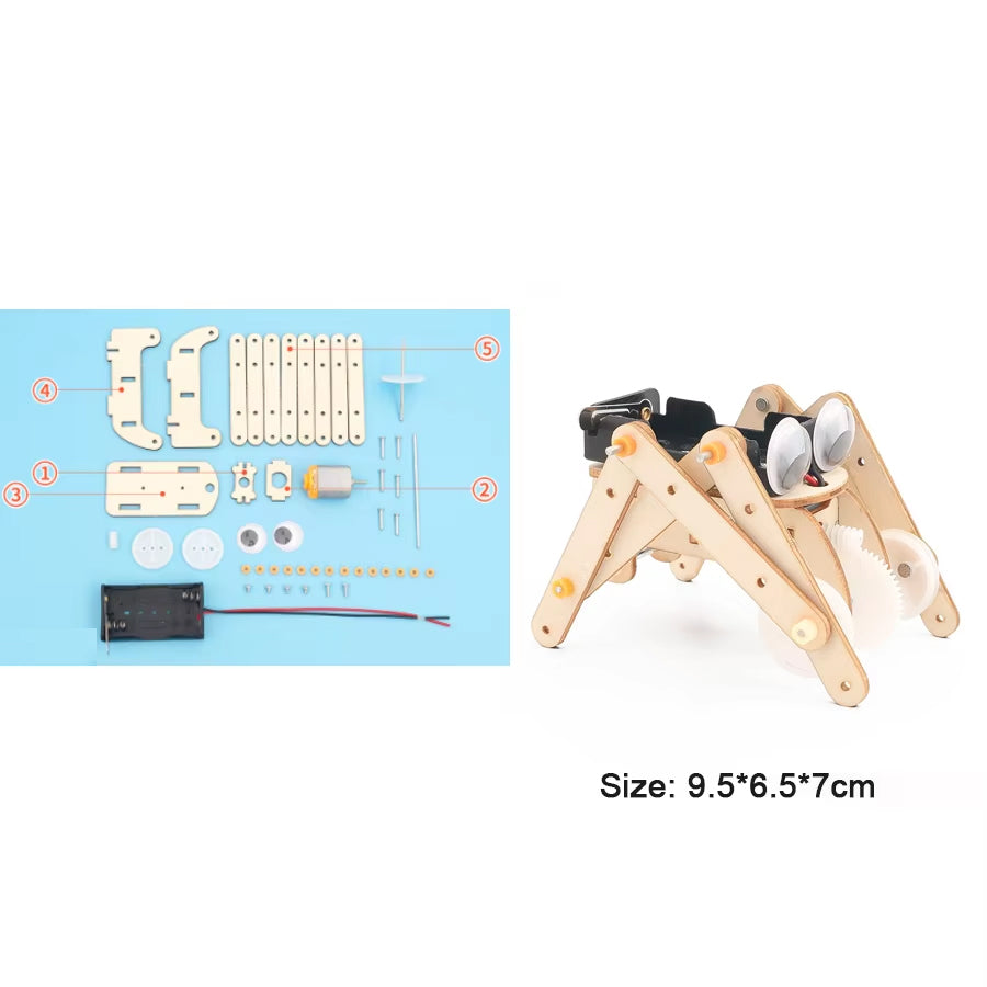 Robot Spider -  DIY Build - Easy - 2/7 Difficulty