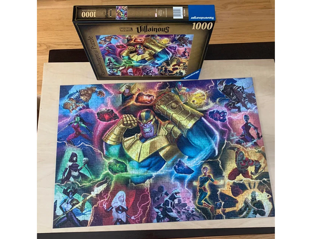 Ravensburger Marvel Villainous Thanos 1000pc - Jigsaw Puzzle - 3/7 Difficulty