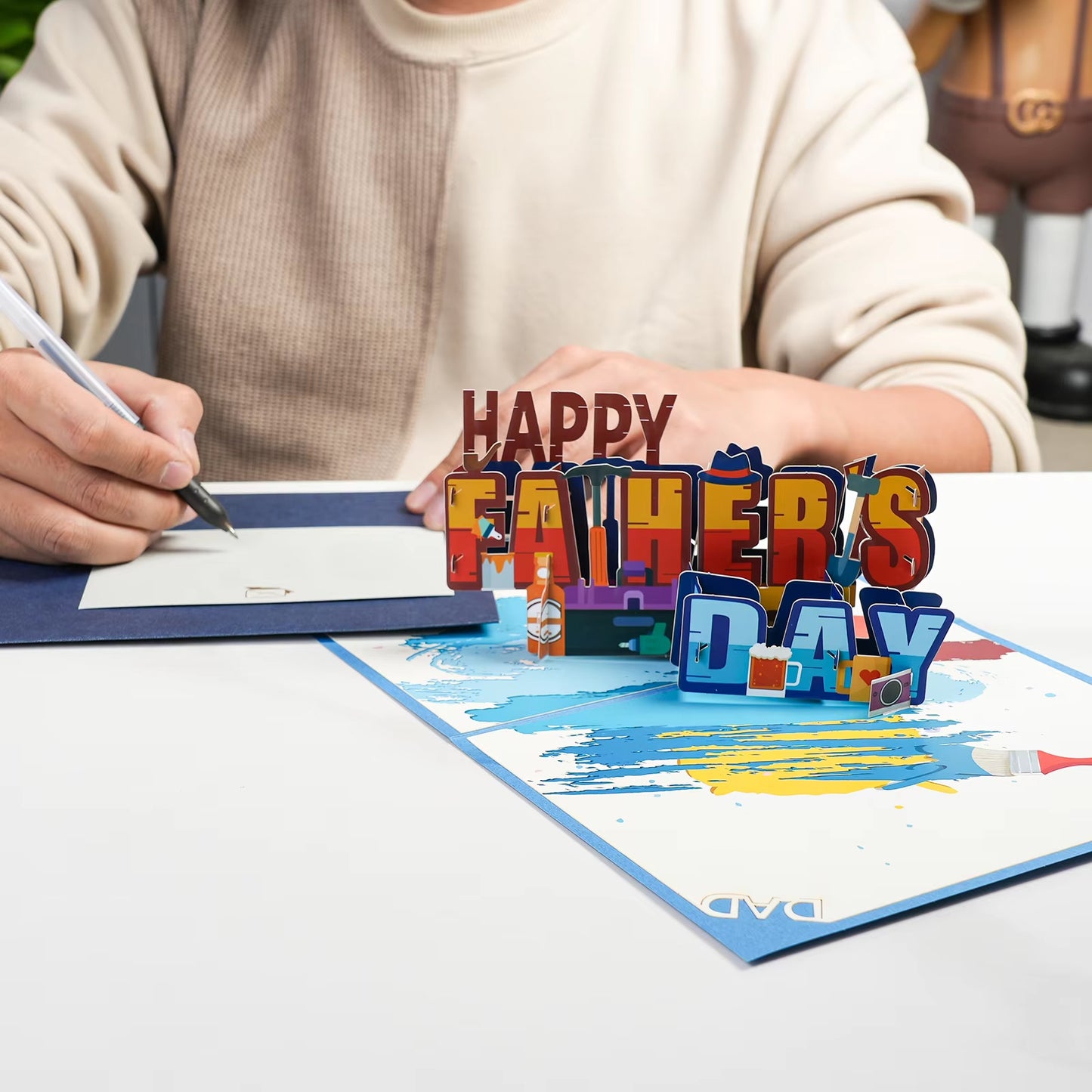 Happy Father Day - Handy Dad - 3D Pop Up Card