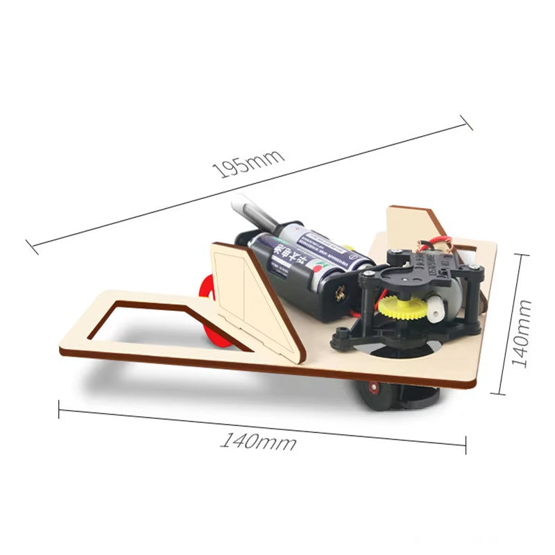 Automatic Object Avoidance Vehicle -  DIY Build - Easy - 2/7 Difficulty