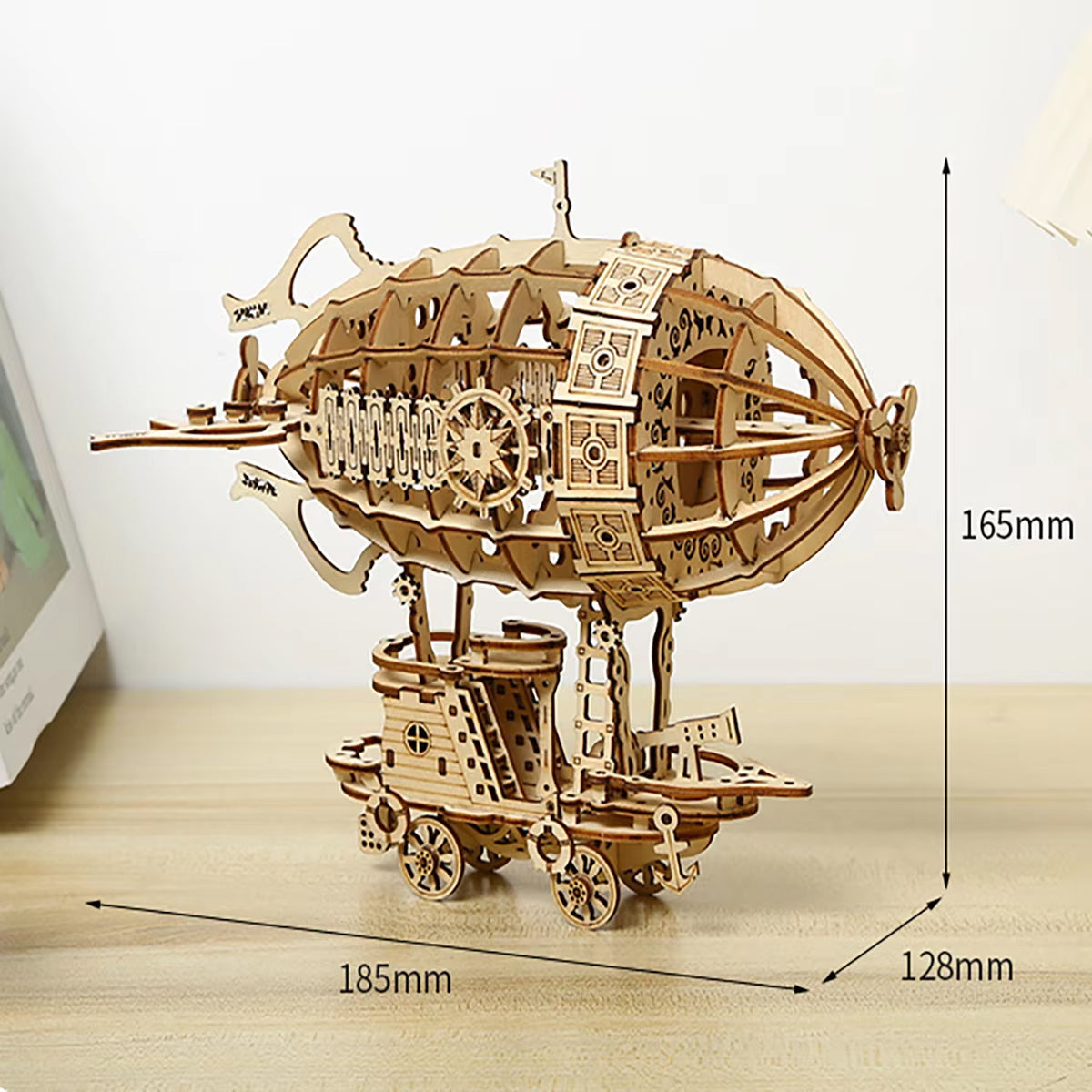 Steampunk Inspired Wooden Air Ship Masterpiece -  DIY Build - Medium - 3/7 Difficulty