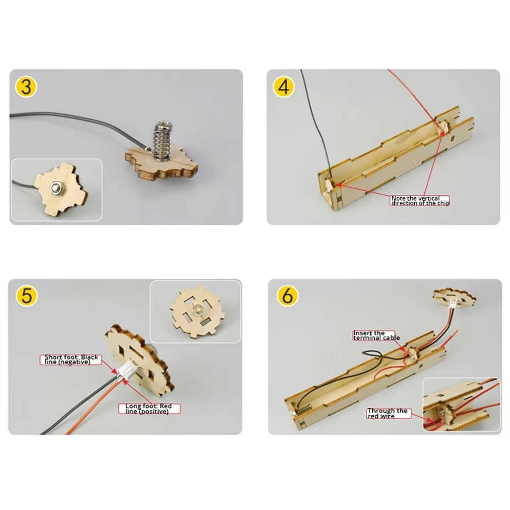 LED Laser Cut Wooden Flashlight -  DIY Build - Easy - 2/7 Difficulty