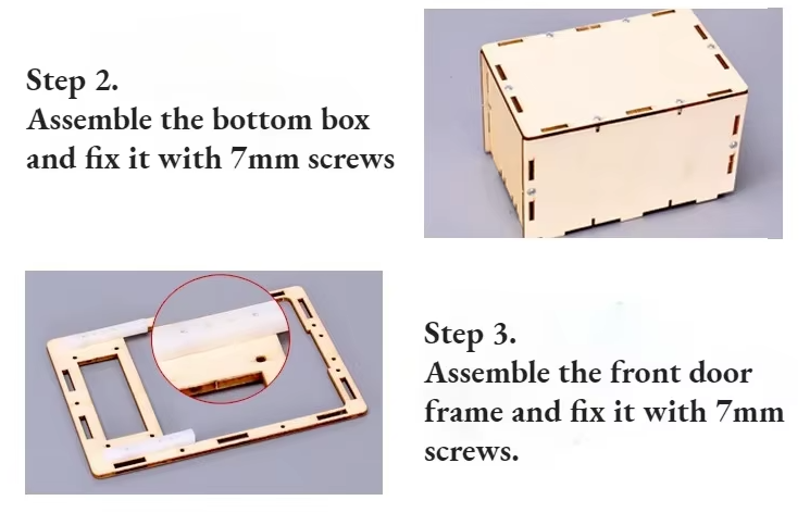 Mini Wooden Password Lock Box -  DIY Build - Easy - 3/7 Difficulty